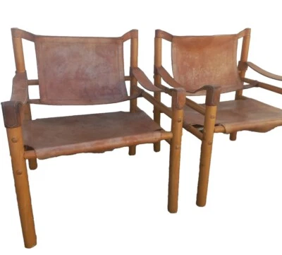 Sirocco Arne Norell Armchairs Vintage Design Armchairs Safari 1960 - Image 1 of 4