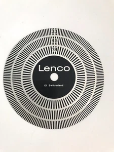 Disco stroboscopico Lenco per giradischi L75 L78 - AV001903 - Foto 1 di 2