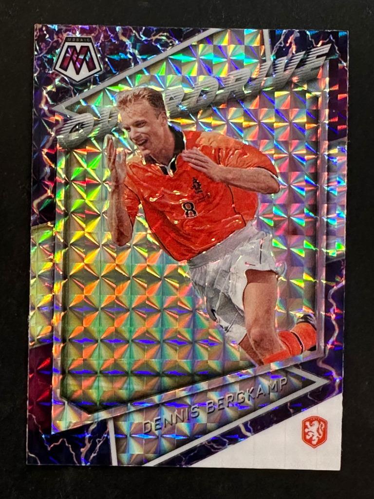 2021 Panini Mosaic FIFA World Cup Qatar Overdrive #50 Dennis Bergkamp