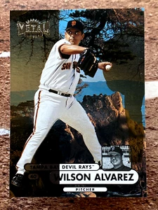 1998 Skybox Metal Universe Wilson Alvarez #147 - Picture 1 of 2