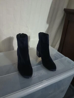 Dolce Vita Botas Gamuza Azul Talla 8(KV38) Foto 1 de 4