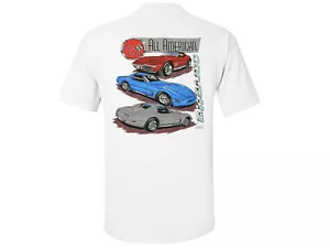 T-shirt Corvette C3 All American - Foto 1 di 2