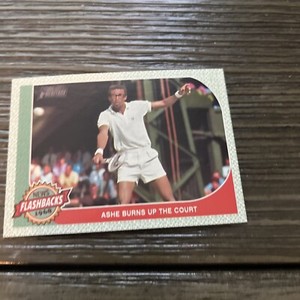 2017 Topps Heritage #NF-15 Arthur Ashe 1968 News Flashbacks
