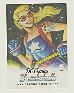 Tarjeta promocional 2021 Cryptozoic DC COMICS BOMBSHELLS Serie 3 #P6 Stargirl - Imagen 1 de 2