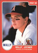 1986 Star Joyner Red #NNO Wally Joyner Angels  C18174 