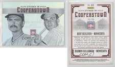 2015 Cooperstown Etched in Dual Holo Silver /25 Bert Blyleven Harmon Killebrew