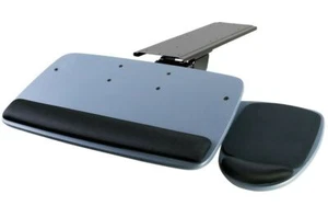 Mount-It! Under Desk Keyboard Tray with Ergonomic Wrist Rest Pad |17.25 Inch - Picture 1 of 11