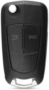 coque clé Compatible 2 boutons Opel Astra H Corsa D Vectra C Zafira ... - Photo 1/7