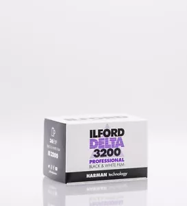 Ilford Delta 3200 Professional Black and White 35mm Film (36 Exposures, Single) - Picture 1 of 1