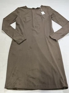 Womens Alexia Klein Brown Long Sleeve Dress Size 4 NEW - Picture 1 of 4