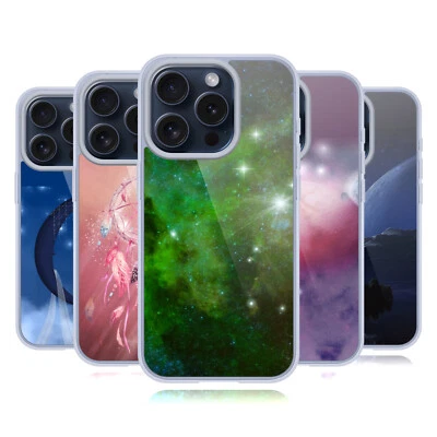 OFFICIAL SIMONE GATTERWE CLOUD AND SPACE SOFT GEL CASE FOR APPLE iPHONE PHONES - Image 1 of 4