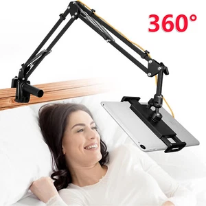 Ultra Durable iPad Holder Lazy Bed Desk Tablet Stand Phone Mount For iPad Pro - Picture 1 of 12