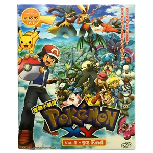 DVD Anime Pokemon XY Complete Series (Vol. 1-92 End) English Subtitle All Region - Imagen 1 de 9