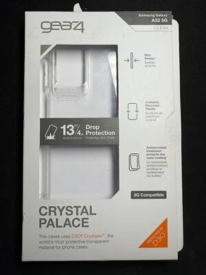 ZAGG Gear4 水晶宫保护壳 适用于三星 Galaxy A32 5G - 透明 — 第 1/4 张图片