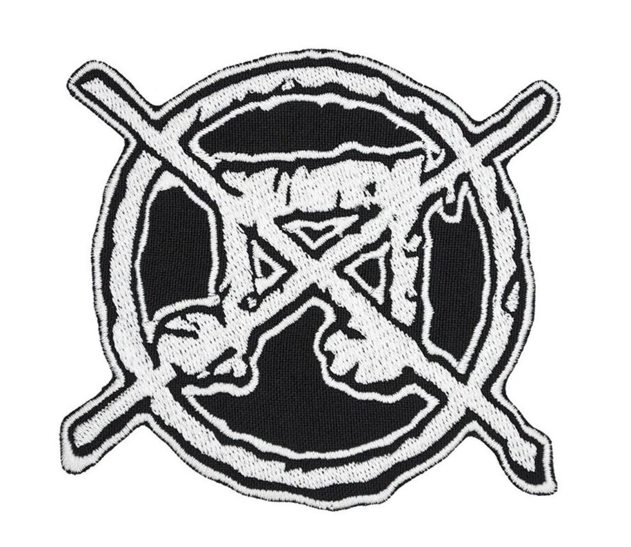 Anti Music Patch | Danger Music Avant-Garde Heavy Metal Noise Fluxus Band Logo - Image 1 of 1