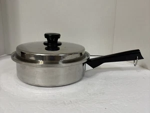 Emdeko 8,5" Pfanne Braten/Topf 18-8 Dreilagig Edelstahl Wasserlos Kochgeschirr - Bild 1 von 7