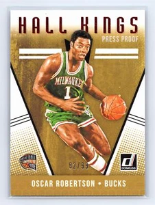 Oscar Robertson #15 2018-19 Donruss Hall Kings Press Proof Red SN /99 HOF - Bild 1 von 2