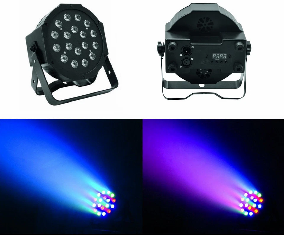 Luce LED strobo lampada stroboscopica disco discoteca DJ faro PAR led DMX 512 - Immagine 1 di 1