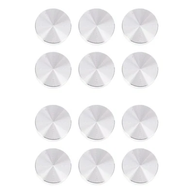  12 Stcs Glas Tischtisch -Scheibe Hardware Aluminiumscheibe 30 mm dicke - Bild 1 von 4