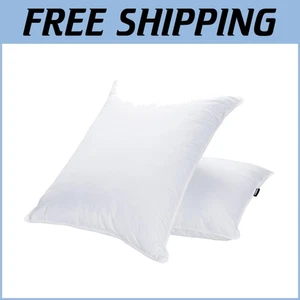 Almohadas de plumón de ganso estándar/queen - Soporte superior, relleno de 39 oz, juego de 2 - Imagen 1 de 8