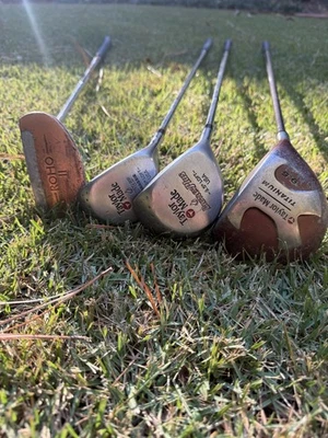 TaylorMade Burner Lot 9.5 Driver, 2 Burner Plus Woods, TM Roho2 Putter Golf Club - Image 1 of 4