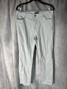 Buffalo David Bitton Damen grau täglich mittelhohe Stretch Skinny Hose Größe 12/32 - Bild 1 von 3