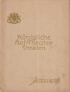 Programmheft Andre Rivoire / Lucien Besnard MEIN FREUND TEDDY Dresden 1914 - Bild 1 von 1