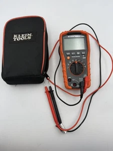 KLEIN TOOLS MM600 1000V MULTÍMETRO DE RANGO AUTOMÁTICO CON ESTUCHE, CABLES (CP2016752) - Imagen 1 de 3