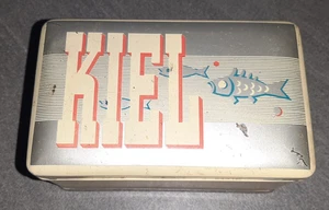 Kiel Blechdose mit Fischen Kieler Sprotten Werbung - Bild 1 von 5
