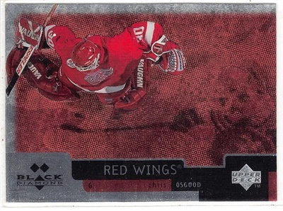 1997-98 Black Diamond Double Diamond #39 Chris Osgood - Image 1 of 2