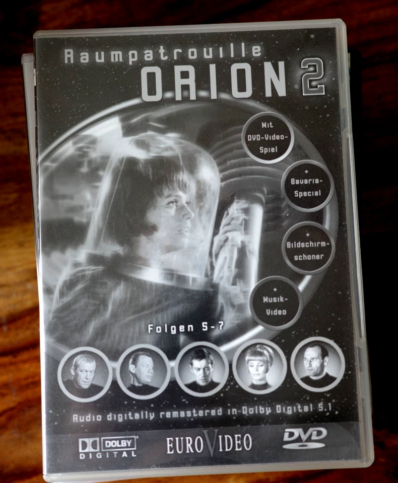 DVD Raumpatrouille Orion 2 Folgen 5 - 7 Kult Science Fiction - Bild 1 von 1