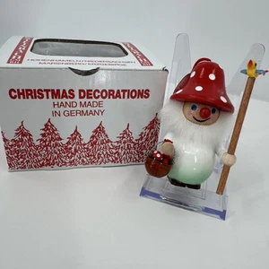 Steinbach Holz Handschmuck Weihnachten Pilz im Originalkarton - Bild 1 von 4