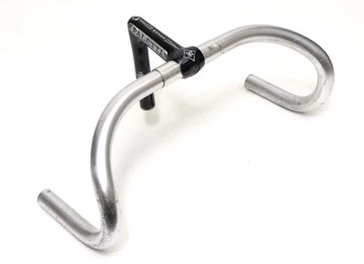 Cinelli 1R quill stem 100mm Paletti engraved with Criterium handlebar 40cm - Immagine 1 di 4