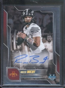 Bowman University 2025 cromo ROCCO BECHT #BCA-RB Iowa State Auto - Imagen 1 de 2