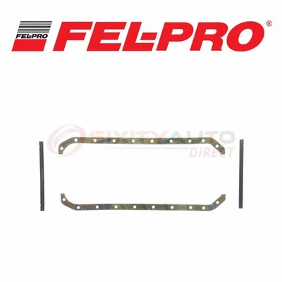 Fel-Pro Oil Pan Gasket Set for 1958 Facel Vega FVS 5.8L V8 - Engine Gaskets xe Foto 1 de 4