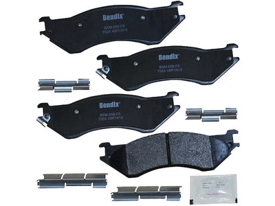 Комплект задних тормозных колодок Bendix 21839YSFD 2004 2003 2002 для Dodge Ram 2500 2001-2008 годов выпуска - Изображение 1 из 2