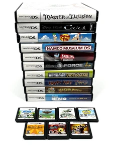 Nintendo DS Game Lot 17 Games Bundle Phineas and Ferb, Cars, SpongeBob, Iron Man - Picture 1 of 9