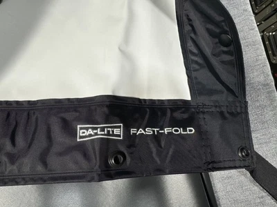 Da-Lite Pantalla Plegable Rápido 7' x 12' Tela Frontal Foto 1 de 3