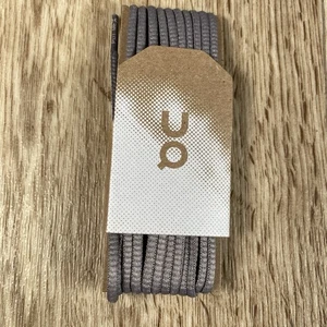 Lacets de chaussure gris On Cloud "Put Me On" remplacement unisexe NEUF - Photo 1/4