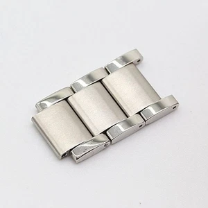 Calvin Klein 3 Link K2G2G1 Mens Watch Band Bracelet Parts Silver 19mm used Japan - Picture 1 of 3