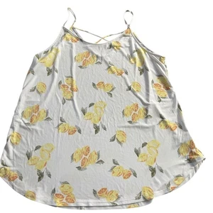 Camiseta sin mangas Kaileigh espalda con tiras limones talla XL boxGI - Imagen 1 de 5