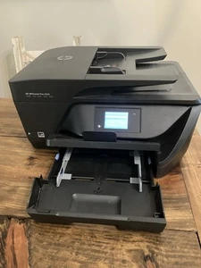 HP OfficeJet Pro 6968 All-in-One Inkjet Printer Fax Machine Scanner Copier Works - Picture 1 of 6