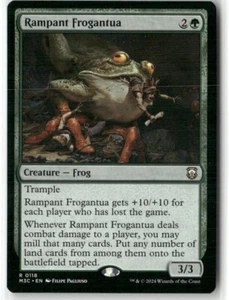 Rampant Frogantua Commander Modern Horizons 3 Magic NM - Picture 1 of 1