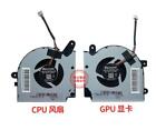 CPU GPU Fan For MSI GF75 Thin 8RC 8RD GF75 9SC 9SD MS-17F1 MS-17F2 MS-17F3