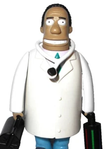 The SIMPSONS world of springfield 2002 DOCTOR HIBBERT dr Complete playmates - Picture 1 of 4