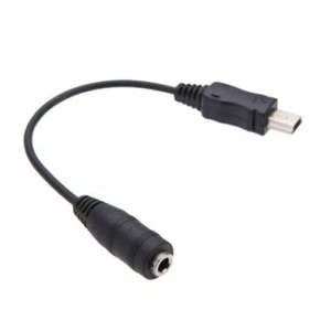 Mini USB to 3.5mm Mic Microphone Adapter Cable f Go Pro HD Hero 1 2 3 3 4 Camera - Picture 1 of 6