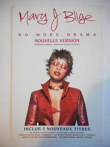 ▓ PLAN MEDIA 4 PAGES ▓ MARY J BLIGE : NO MORE DRAMA ( NOUVELLE VERSION ) - Bild 1 von 3