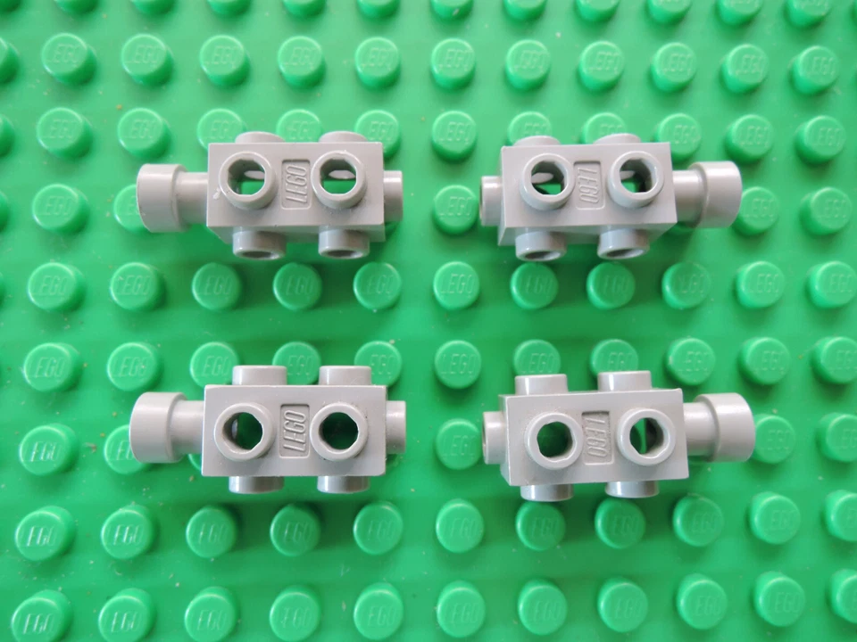 LEGO 4 x Kamera Motor Konverter 4595 1x2x2/3 alt hellgrau 6931 6984 6825 6398 - Bild 1 von 1