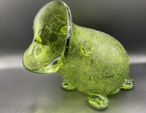 Vintage Crete Chine Big Mouth Creature Bowl/Vase Art Glass - Picture 1 of 8