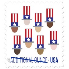 USPS New Uncle Sam's Hat pane of 20